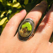 Peruvian Handmade Green Tree Ring