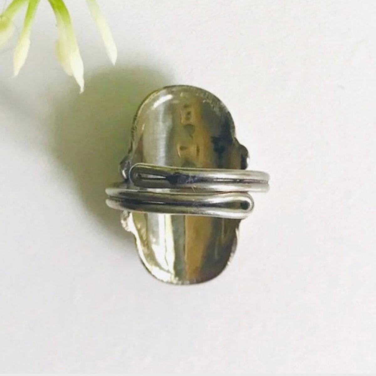 Peruvian Handmade Green Tree Ring