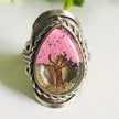 Peruvian Handmade Pink Tree Ring